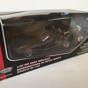 Motor Max 1:24 Collector's 2002-2008 BMW Z4 (E85) Die-Cast Replica Car / Black